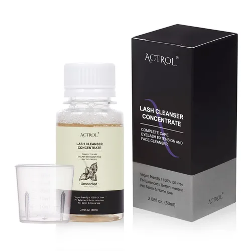 Vista 18 de ACTROL Aloe Lash Shampoo Recarga Concentrado 3.4 fl oz para Extensiones