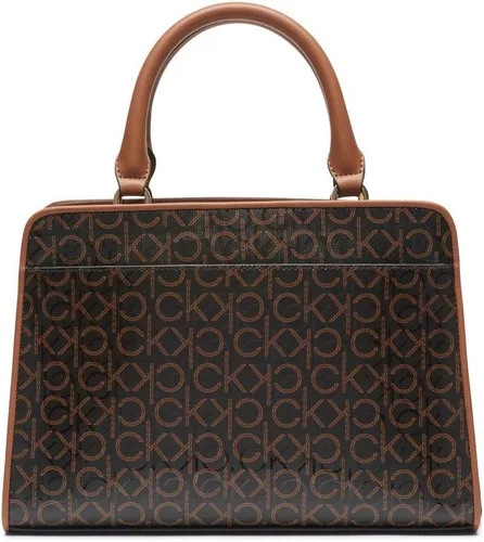 Vista 2 de Calvin Klein Margot - Bolso con logotipo texturizado en relieve