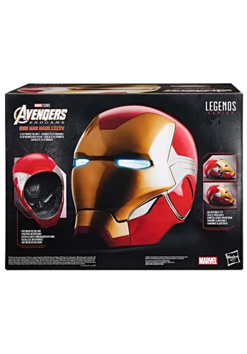Vista 6 de Marvel Legends: Réplica Casco Iron Man Mark 85 Avengers Endgame Multicolor
