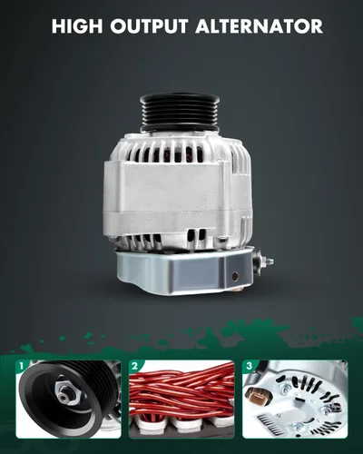 Vista 4 de SCITOO Alternador para alternadores 13767 apto para Acura para CL 1998-1999, para Honda para Accord 1998-2002 13767 101211-9990 102211-1010