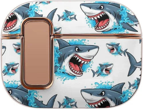 Vista 13 de Fashion Case Cover Compatible with Airpods Pro 2 Case for Men Women Just A Girl Who Loves Foxes, Shockproof and Smooth, with Lock