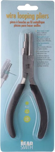 Vista 5 de The Beadsmith Little Wrapper Alicates – Herramienta de envoltura de varios pasos – Barriles de 5, 7 y 0.394 in – 6 pulgadas de largo, mandíbulas
