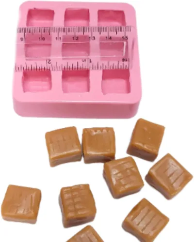 Vista 2 de Molde de silicona para caramelos de caramelo - Molde para hacer velas - Molde de resina - Molde de jabón - Molde flexible realista