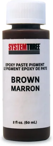 Vista 6 de Pigmento en pasta de System Three, 2 onza, Negro, 1