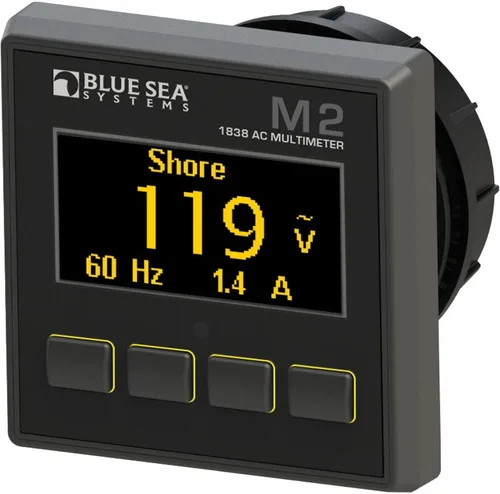 Vista 3 de Medidores digitales OLED M2 de Blue Sea Systems