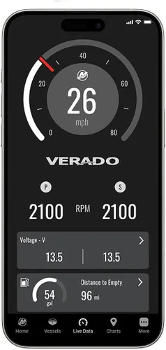 Vista 8 de MERCURY Marine SmartCraft Connect Mobile - Outboard Connected Boat Engine System