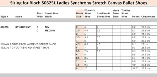 Vista 7 de Bloch Synchrony - Ballet con suela dividida