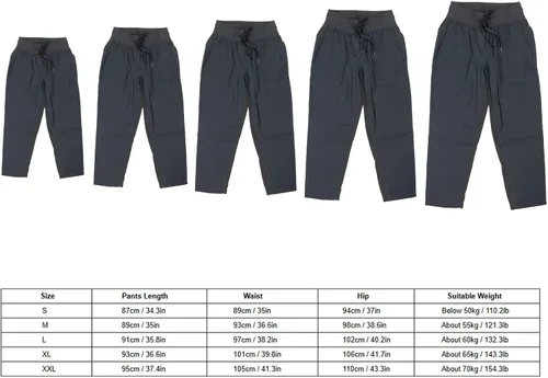 Vista 5 de Betued Com, Fitness Jogging Pants fortable Yoga Pants Breathable Quick Dry Sweatpants Sweatpants Women Casual Drawstring Nylo