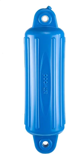 Vista 8 de Attwood 9356D1 - Guardabarros ovalado de lado suave con extremos reforzados de pared gruesa Azul
