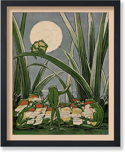 Vista 28 de Poster Master Póster Vintage Singerie - Impresión Retro The Concert - Arte de Celebración - Arte de Festival de Animales - Arte de Casa de Campo