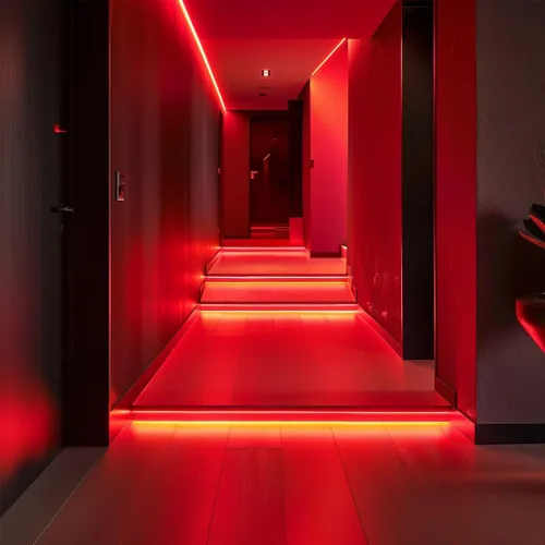 Vista 5 de TOPAI Tira LED COB ultrafina de 0.157 in, color rojo, 620-625 nm, 16.4 pies, CC 12 V, alta densidad, 400 LEDs/M 7 W/M, CRI>90 flexible con adhesivo