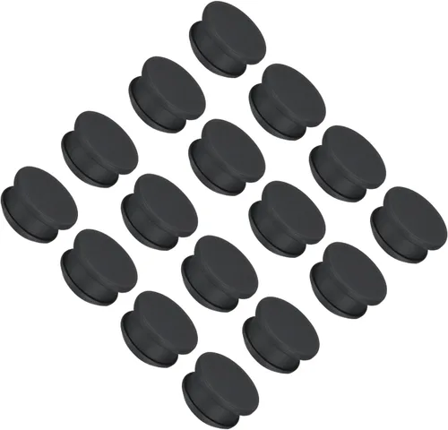 Vista 20 de MECCANIXITY Tapones de silicona con bloqueo de clic para cubrir agujeros de panel, sello de panel de goma tipo empotrado redondo para antepechos