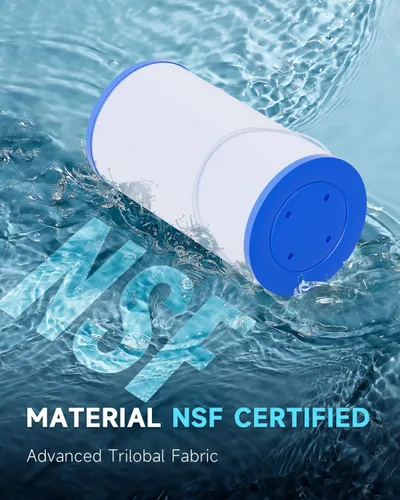 Vista 2 de AQUALTRA Los cartuchos de filtro para bañera de hidromasaje reemplazan el filtro de spa FC-2402, compatible con 303279, 78460, PFF42TC-P4, 5CH-37