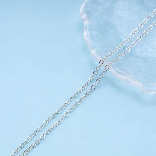 Vista 6 de YienDoo Collar cuadrado bohemio en Y con cadena de gargantilla cuadrada de plata, collar de lariat minimalista hueco cuadrado con dije de collar