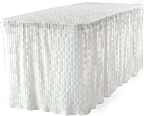 Vista 11 de The Folding Table Cloth 4 pies negro 24x48x29