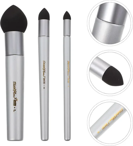 Vista 8 de EXCEART 3PCS Sketch Wipe Pen Esponja Frotar Cepillo Resaltar Corrección de Manchas Herramienta de frotis