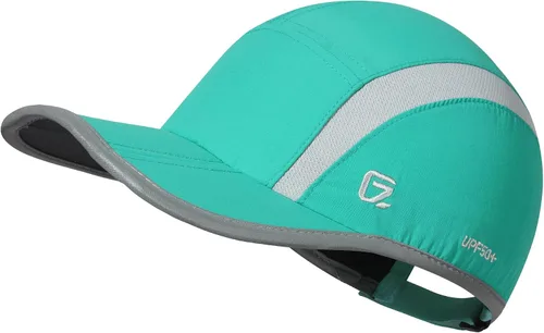 Vista 16 de GADIEMKENSD Sombrero reflectante plegable para exteriores, diseño sin estructura, protección solar UPF 50+, sombreros deportivos para mujeres