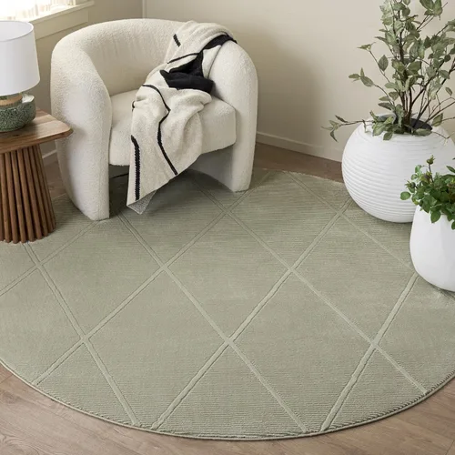 Vista 24 de SAFAVIEH - Alfombra de colección Revive, 9' x 12', beige, diseño enrejado, no se desprende y de fácil cuidado, ideal para áreas de alto tráfico