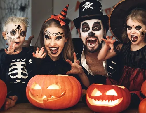 Vista 4 de 9 hojas de tatuajes temporales de telaraña 3D para Halloween, kit de maquillaje para mujeres y adultos, diseño realista de bruja murciélago zombi