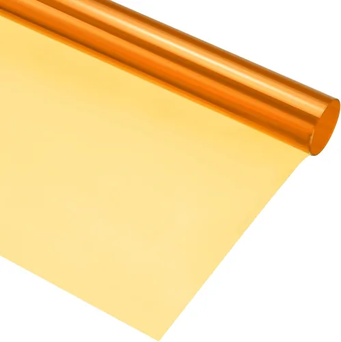 Vista 25 de MECCANIXITY Filtro de gel de iluminación de 15.7 x 19.7 pulgadas, hoja de corrección de color marrón para estudio fotográfico, luz de cabeza roja