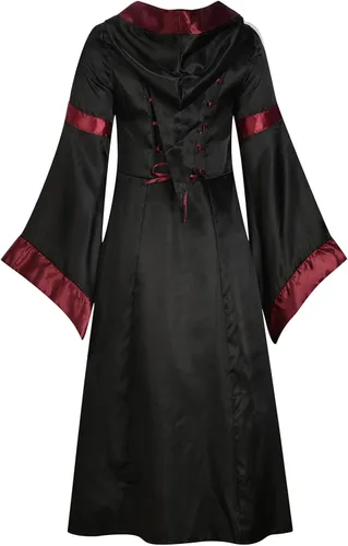 Vista 3 de Women Costume Pirate Peasant Dress Renaissance Dress Renaissance Victorian Hooded Dress Medieval Costume Vintage