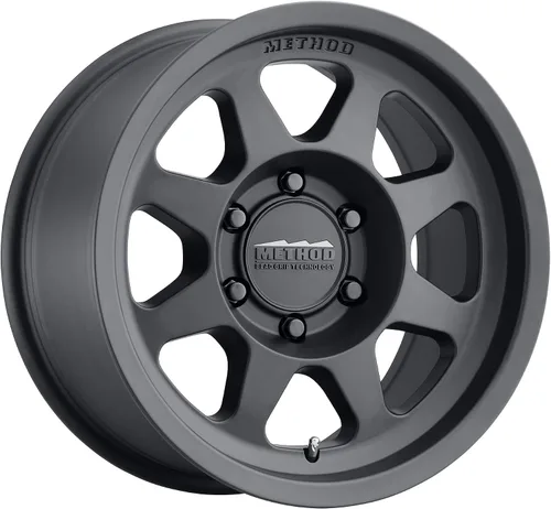 Vista 5 de Method Race Wheels 701 Negro Mate 16x8 pulgadas, 5x120, desplazamiento de 0mm, 4.5 pulgadas de eje posterior, MR70168052500 Mate negro