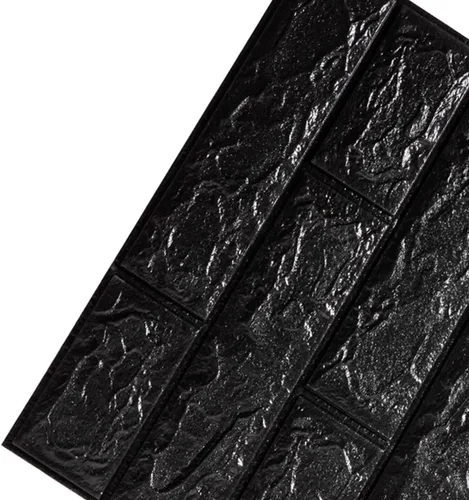 Vista 26 de ECYC Ltd Paneles de pared de espuma de ladrillo 3D de 13.78 x 30.31 x 0.18 pulgadas, paneles de papel tapiz de espuma autoadhesivos, calcomanías