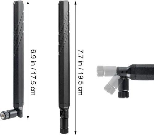 Vista 2 de Cellular Trail - Antena macho de repuesto para cámara SMA compatible con Spypoint LM2 Flex Flex-S Flex-M Flex-M Flex-Dark Flex G-36 Moultrie Edge