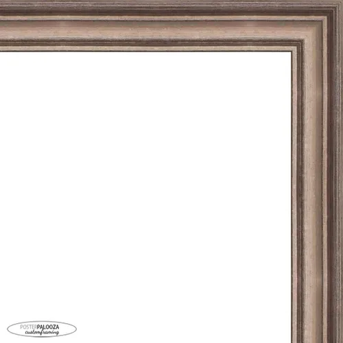 Vista 6 de Poster Palooza 3x3 Inch Traditional Silver Complete Wood Square Picture Frame with UV Acrylic Plexiglass, Foam Board Backing & Hardware Included