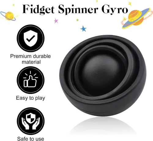 Vista 4 de Paquete de juguetes sensoriales Fidget Gyro y juguetes sensoriales para autismo