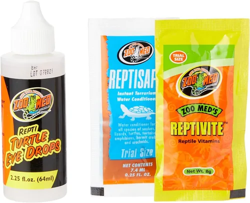 Vista 2 de Zoo Med Repti Turtle Eye Drops 2.25 fl. Oz Naranja