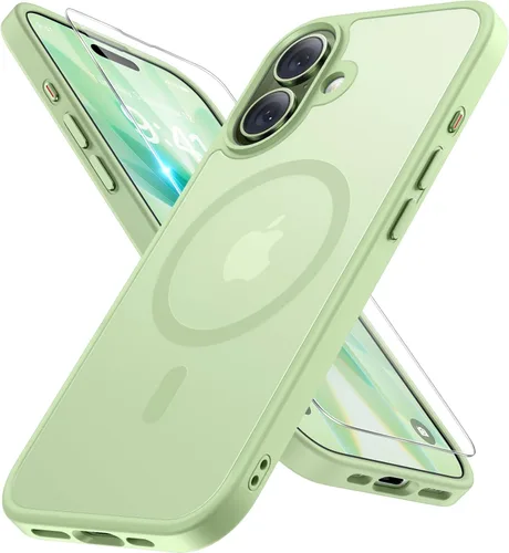 Vista 128 de Miracase Funda diseñada para iPhone SE 2022/SE 2020/7/8, funda multicolor de silicona a prueba de golpes (rojo)