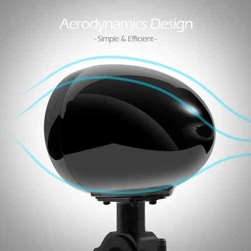 Vista 7 de GoHawk - Amplificador todo en uno de 4.5 pulgadas, rango completo, impermeable, Bluetooth, bocinas estéreo de motocicleta con AUX para manubrio