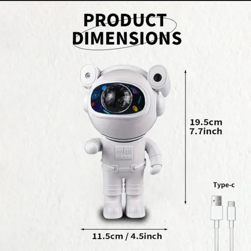 Vista 3 de Astronauta Proyector Con Bluetooth
