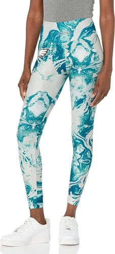 Vista 30 de Zubaz NFL Mallas para mujer de longitud completa de cintura alta básica 1.0