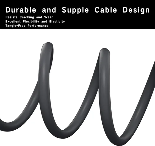 Vista 5 de Cable DMX flexible de 10 pies de señal XLR macho a hembra, cable DMX para iluminación de escenario, luces de DJ, cabezal móvil y accesorios LED par