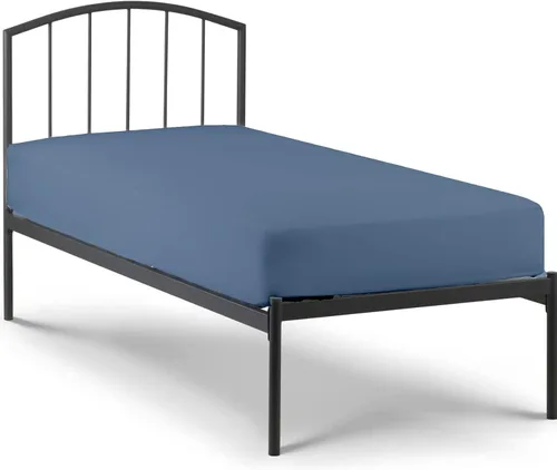 Vista 32 de Sábana bajera ajustable de tamaño para catre de 30" x 75", 100% algodón egipcio, perfecta para literas de campamento/casas rodantes/camas de Gris