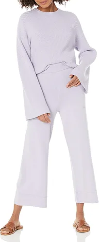 Vista 3 de The Drop - Pantalones de jersey, de corte holgado y elástico Bernadette para mujer