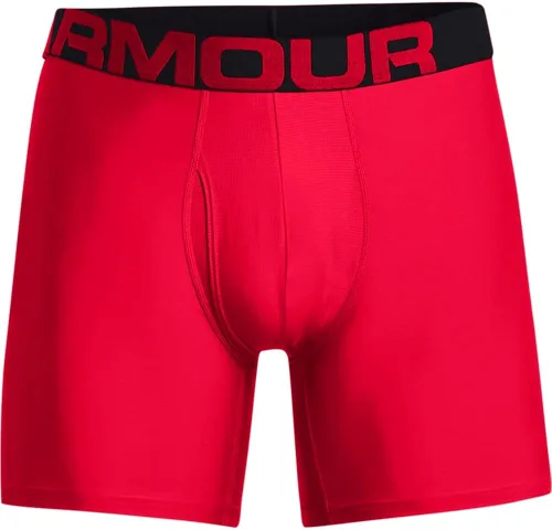 Vista 3 de Under Armour Tech - Ropa interior Boxerjock para hombre (6pulgadas), paquete con 2