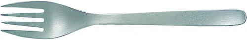 Vista 14 de Sori Yanagi Simple Form Cutlery for Easy Use, Tsubamesanjo Stainless Steel Fish Fork, Sleek Design for Smooth Texture, Dishwasher Safe, Brushed