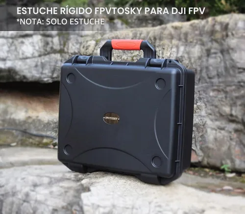 Vista 7 de FPVtosky Funda profesional para DJI FPV resistente al agua para combo de dron DJI FPV lentes V2 controlador de movimiento y otros accesorios