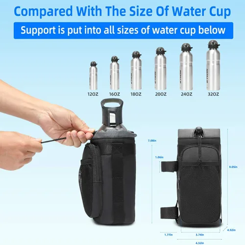 Vista 5 de Bolsa de manillar de bicicleta, ligera, impermeable, para marco frontal, almacenamiento de tubo superior, bolsa de bicicletas de gran capacidad