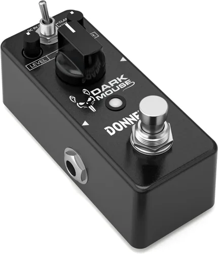 Vista 8 de Donner pedal gigante de guitarra de metal, aumenta el efecto de distorsión, 3 modos