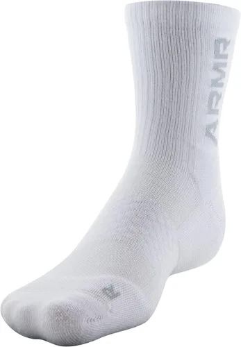 Vista 2 de Under Armour Adult 3-Maker Mid-Crew Socks, 3-Pairs