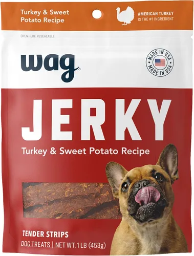 Vista 8 de Marca Amazon – Wag Soft & Tender American Jerky Premios para Perros – Receta de Carne de Res, 6 Onzas (Paquete de 1)