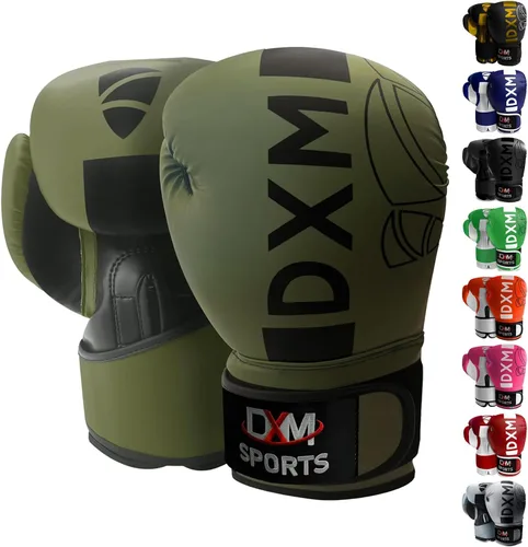 Vista 9 de Guantes de boxeo para hombres y mujeres, guantes de entrenamiento de boxeo, guantes de kickboxing, guantes de sparring, guantes de entrenamiento