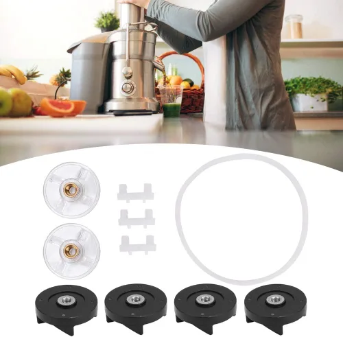 Vista 3 de Gavigain Reemplazo de engranaje base, 6 engranajes base y engranaje de cuchilla de repuesto para licuadora 250W – Accesorios de licuadora, reemplazo