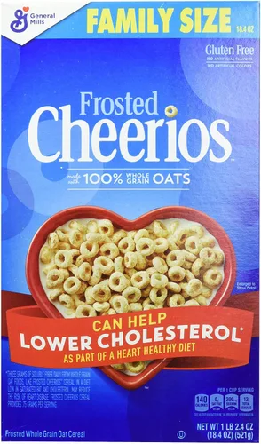 Vista 32 de Cheerios Cereal de desayuno sin gluten de avena integral, bolsa de 2.2 onzas (paquete de 5)