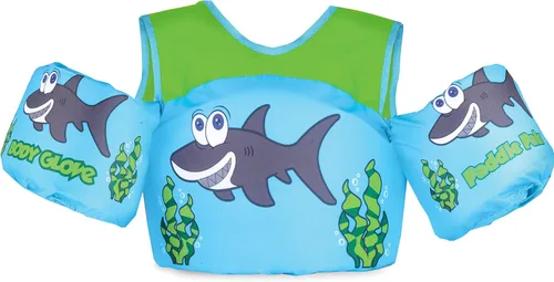 Vista 16 de Body Glove Paddle Pals - Chaleco salvavidas para niños aprobado por la Guardia Costera para aprender a nadar PFD