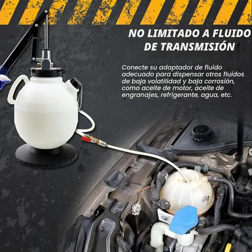 Vista 6 de JIFETOR Kit de herramientas de transferencia ATF de bomba de recarga de líquido de transmisión manual Negro